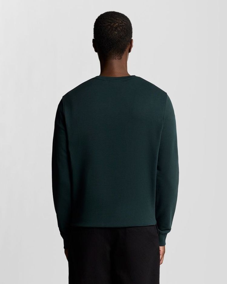 Lyle & Scott Sweater Groen heren (CREW NECK SWEATSHIRT - ML424VOG.W486) - GL Sport (Sluis)