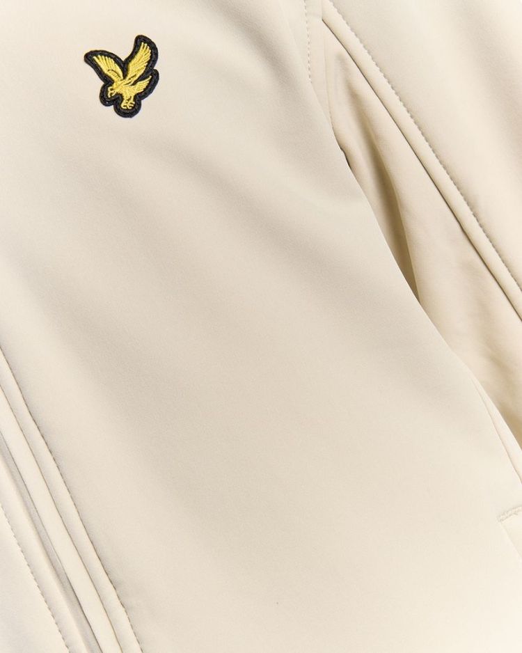 Lyle & Scott Jas Grijs heren (FLEECE BACK SOFTSHELL JACKET - JK2110V.X865) - GL Sport (Sluis)