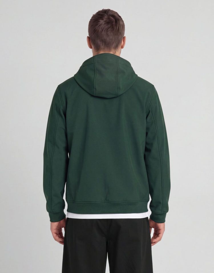 Lyle & Scott Jas Groen heren (FLEECE BACK SOFTSHELL JACKET - JK2110V.W486) - GL Sport (Sluis)
