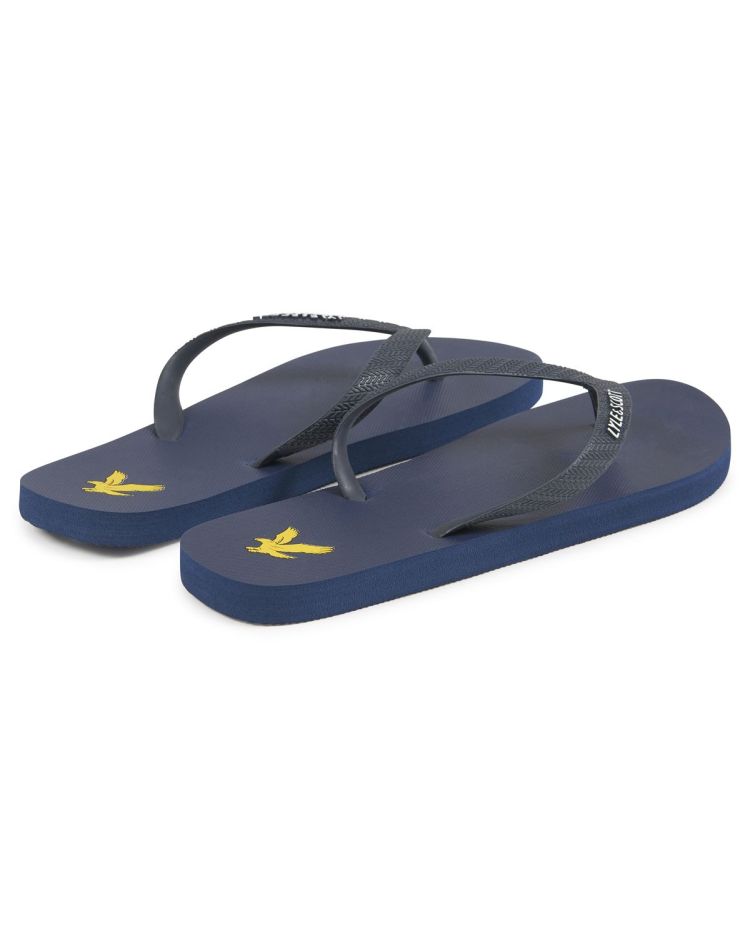 Lyle & Scott Slippers Blauw heren (FLIP FLOP - FW1213.Z271) - GL Sport (Sluis)