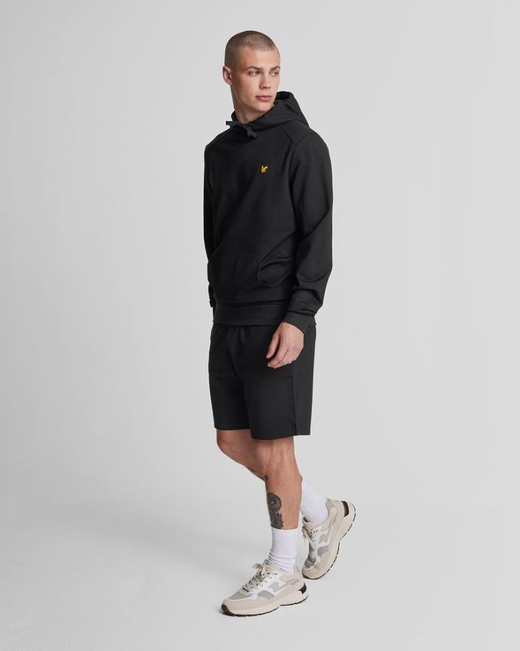 Lyle & Scott Sweatshort Zwart heren (FLY FLEECE SHORTS - ML2099SP.Z865) - GL Sport (Sluis)