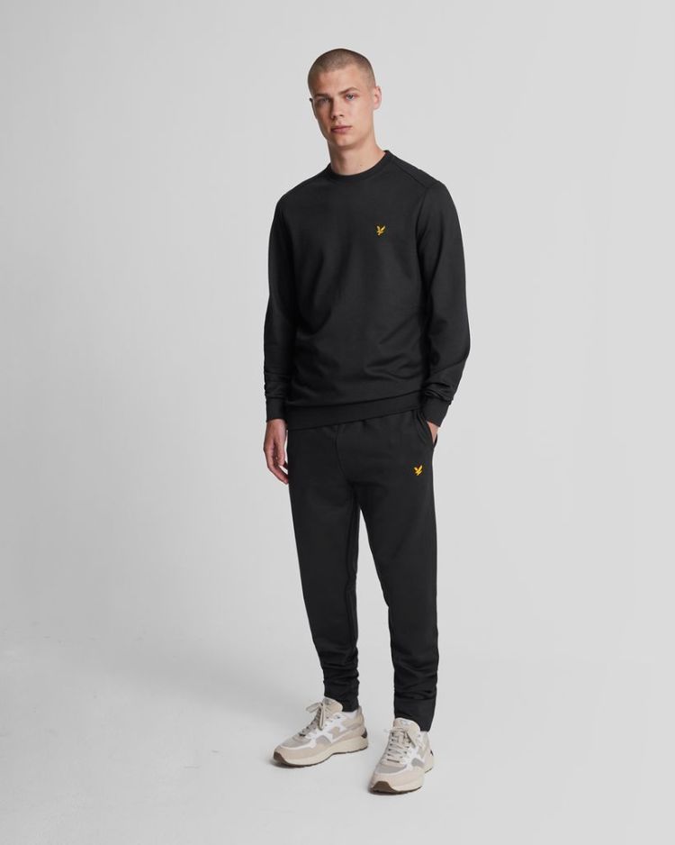 Lyle & Scott Broek Zwart heren (FLY FLEECE TRACKIES - ML2098SP.Z865) - GL Sport (Sluis)