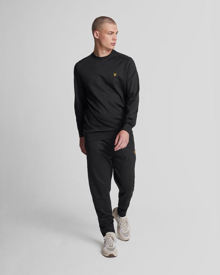 Lyle & Scott Broek Zwart heren (FLY FLEECE TRACKIES - ML2098SP.Z865) - GL Sport (Sluis)