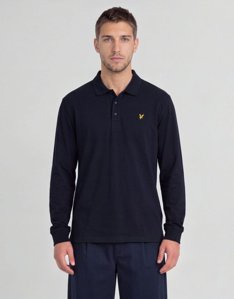 Lyle & Scott Polo Blauw heren (LS POLO SHIRT - LP400VOG.Z271) - GL Sport (Sluis)