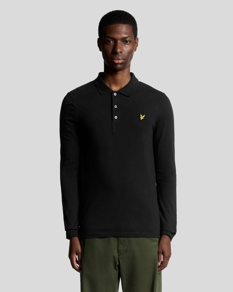 Lyle & Scott Polo Zwart heren (LS POLO SHIRT - LP400VOG.Z865) - GL Sport (Sluis)