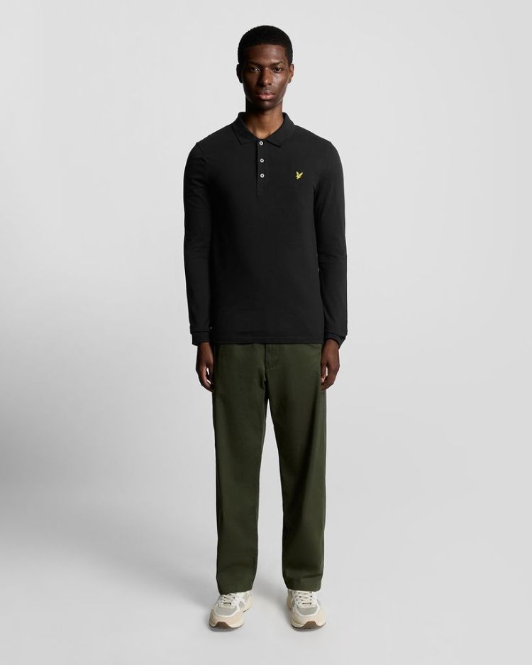 Lyle & Scott Polo Zwart heren (LS POLO SHIRT - LP400VOG.Z865) - GL Sport (Sluis)