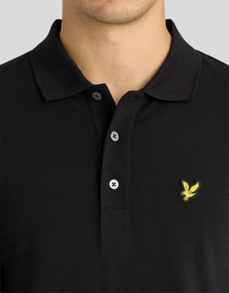 Lyle & Scott Polo Zwart heren (LS POLO SHIRT - LP400VOG.Z865) - GL Sport (Sluis)