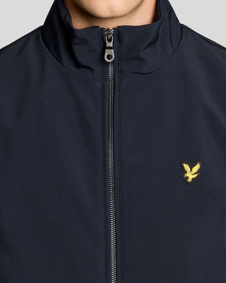 Lyle & Scott Jas Blauw heren (MESH BACK SOFTSHELL FUNNEL NECK JACKET - JK2405V.Z271) - GL Sport (Sluis)