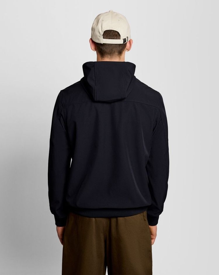 Lyle & Scott Jas Blauw heren (MESH BACK SOFTSHELL JACKET - JK2200V.Z271) - GL Sport (Sluis)