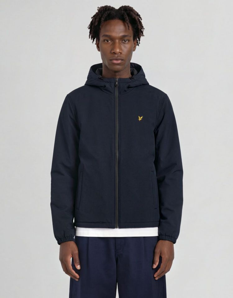 Lyle & Scott Jas Blauw heren (PADDED TECHNICAL WINDBREAKER - JK2651V.Z271) - GL Sport (Sluis)