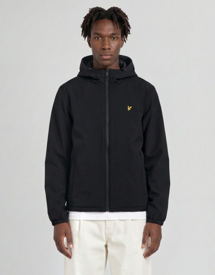 Lyle & Scott Jas Zwart heren (PADDED TECHNICAL WINDBREAKER - JK2651V.Z865) - GL Sport (Sluis)