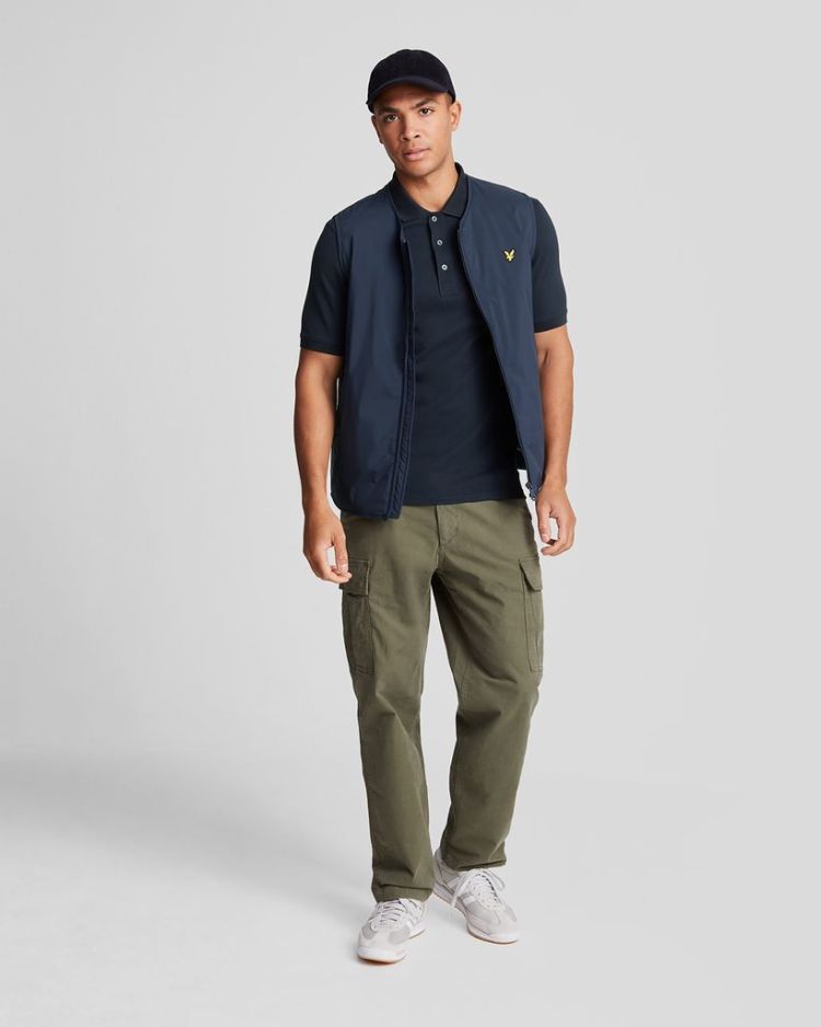 Lyle & Scott Polo Blauw heren (PLAIN POLO SHIRT - SP400VOG.Z271) - GL Sport (Sluis)