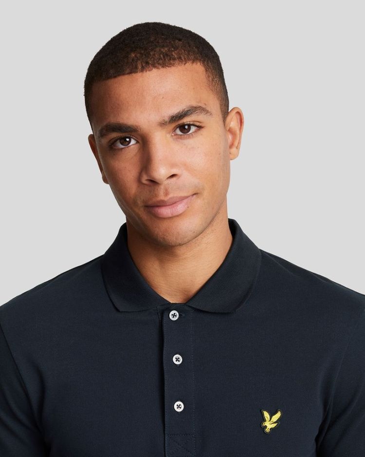 Lyle & Scott Polo Blauw heren (PLAIN POLO SHIRT - SP400VOG.Z271) - GL Sport (Sluis)