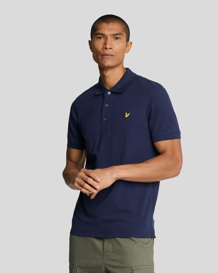 Lyle & Scott Polo Blauw heren (PLAIN POLO SHIRT - SP400VOG.Z99) - GL Sport (Sluis)