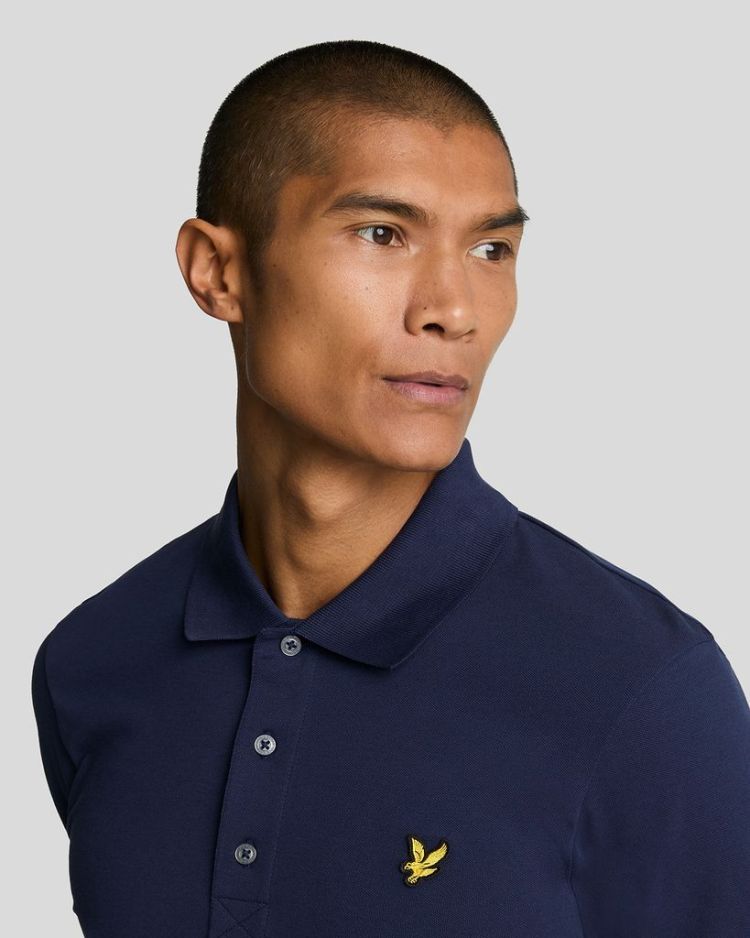 Lyle & Scott Polo Blauw heren (PLAIN POLO SHIRT - SP400VOG.Z99) - GL Sport (Sluis)