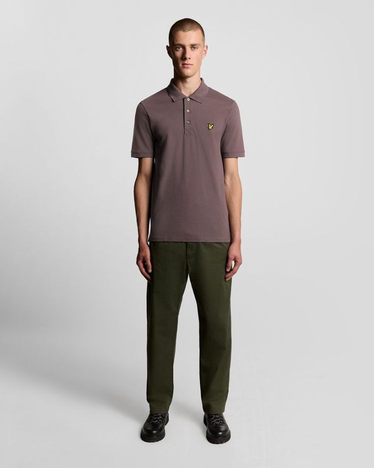 Lyle & Scott Polo Bruin heren (PLAIN POLO SHIRT - SP400VOG.X863) - GL Sport (Sluis)