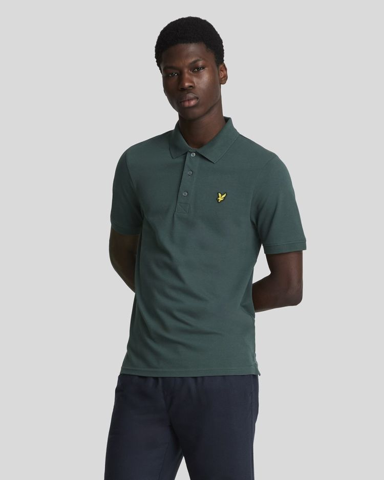 Lyle & Scott Polo Groen heren (PLAIN POLO SHIRT - SP400VOG.X311) - GL Sport (Sluis)