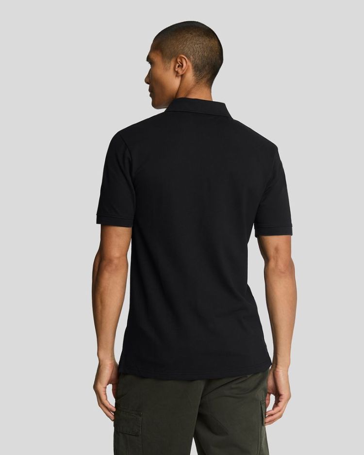 Lyle & Scott Polo Zwart heren (PLAIN POLO SHIRT - SP400VOG.Z865) - GL Sport (Sluis)