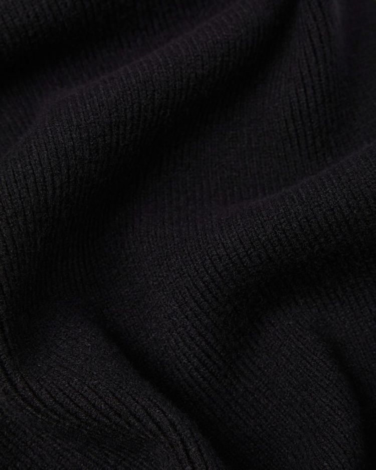 Lyle & Scott Sjaal Zwart heren (PLAIN SCARF - SV2300A.Z865) - GL Sport (Sluis)