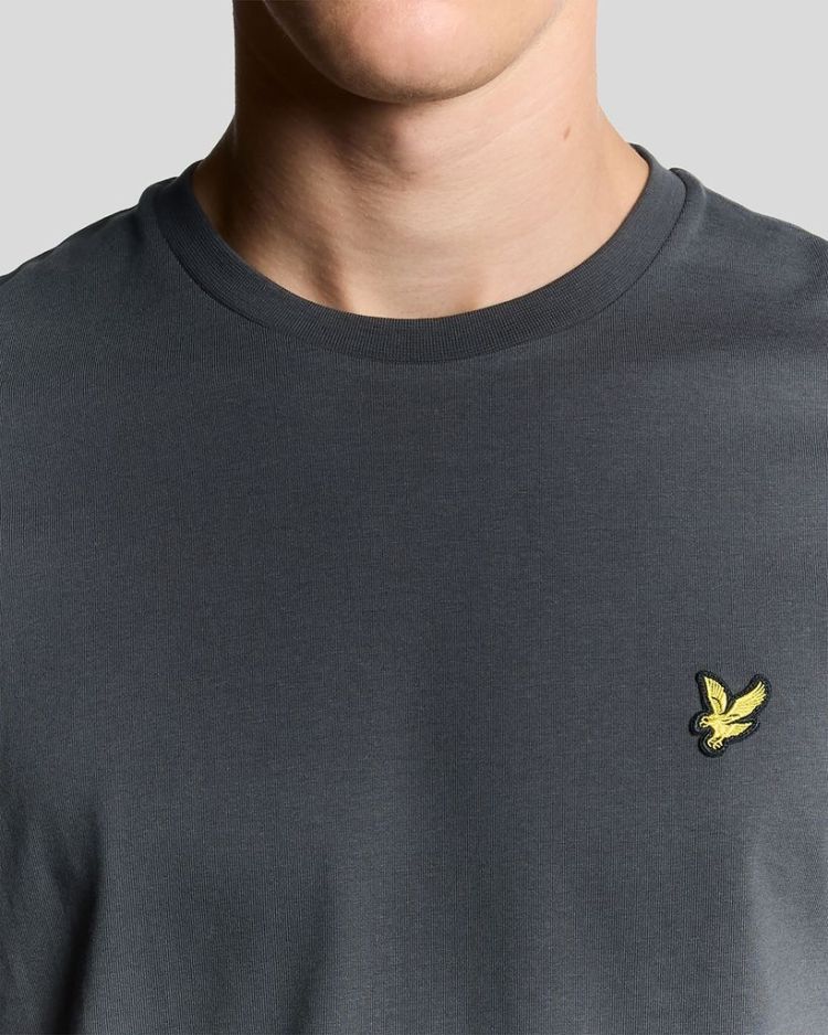 Lyle & Scott T-shirt Antraciet heren (PLAIN T-SHIRT - TS400VOG.W635) - GL Sport (Sluis)