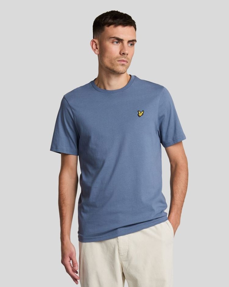 Lyle & Scott T-shirt Blauw heren (PLAIN T-SHIRT - TS400VOG.Z263) - GL Sport (Sluis)