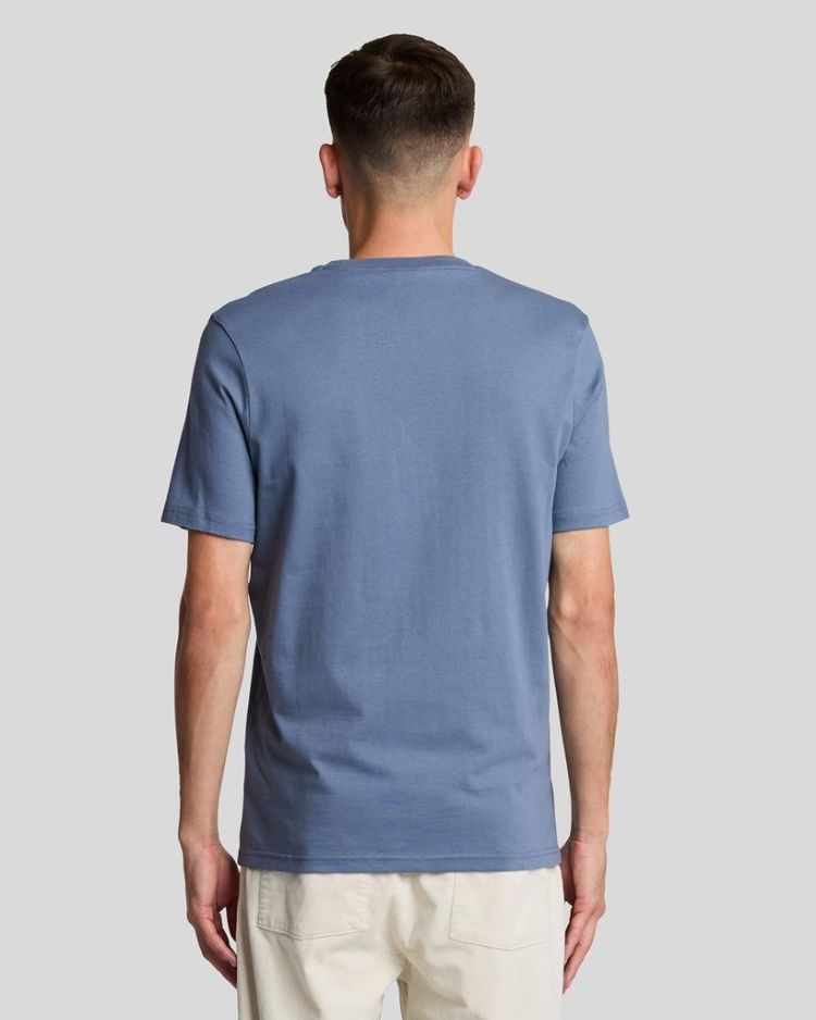 Lyle & Scott T-shirt Blauw heren (PLAIN T-SHIRT - TS400VOG.Z263) - GL Sport (Sluis)