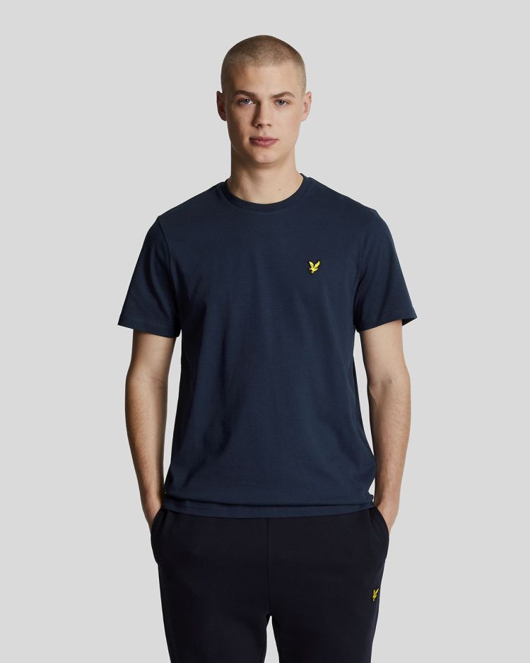 Lyle & Scott T-shirt Blauw heren (PLAIN T-SHIRT - TS400VOG.Z99) - GL Sport (Sluis)