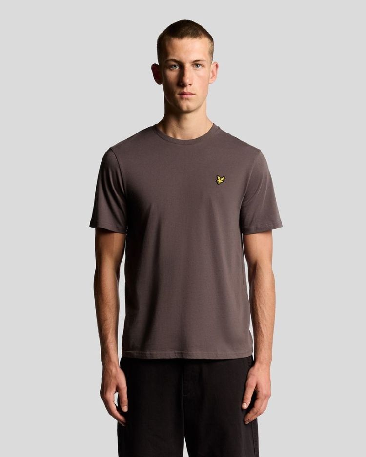 Lyle & Scott T-shirt Bruin heren (PLAIN T-SHIRT - TS400VOG.X863) - GL Sport (Sluis)