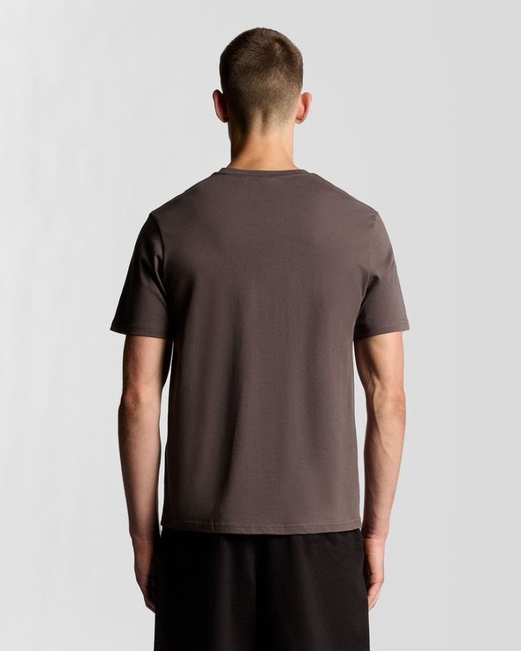 Lyle & Scott T-shirt Bruin heren (PLAIN T-SHIRT - TS400VOG.X863) - GL Sport (Sluis)