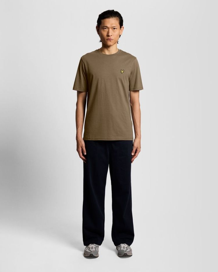 Lyle & Scott T-shirt Groen heren (PLAIN T-SHIRT - TS400VOG.X569) - GL Sport (Sluis)