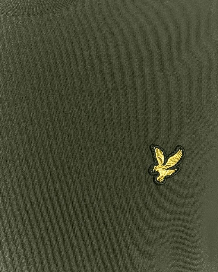 Lyle & Scott T-shirt Groen heren (PLAIN T-SHIRT - TS400VOG.X848) - GL Sport (Sluis)