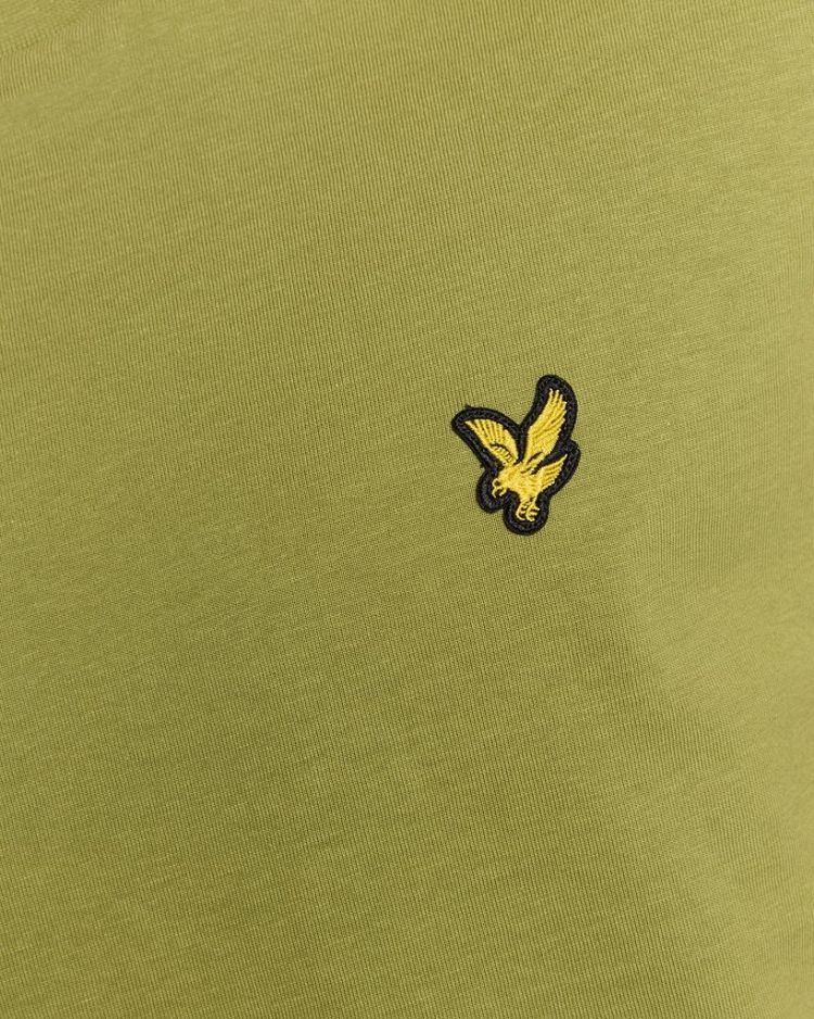 Lyle & Scott T-shirt Groen heren (PLAIN T-SHIRT - TS400VOG.Y123) - GL Sport (Sluis)