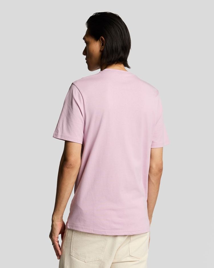 Lyle & Scott T-shirt Roze heren (PLAIN T-SHIRT - TS400VOG.X574) - GL Sport (Sluis)