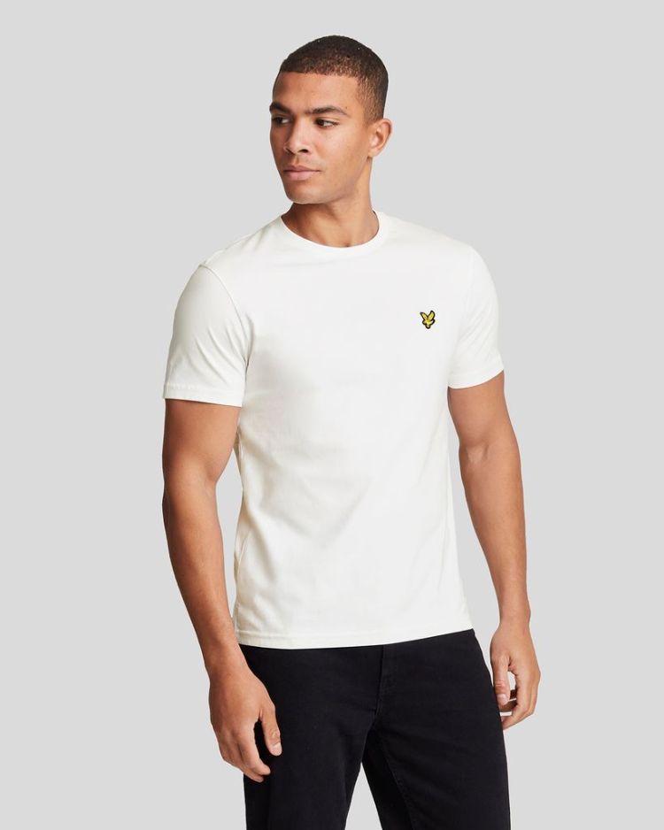 Lyle & Scott T-shirt Wit heren (PLAIN T-SHIRT - TS400VOG.626) - GL Sport (Sluis)