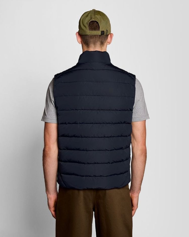 Lyle & Scott Bodywarmer Blauw heren (QUILTED GILET - JK2401V.Z271) - GL Sport (Sluis)