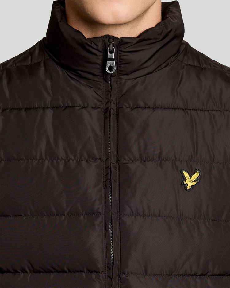Lyle & Scott Bodywarmer Zwart heren (QUILTED GILET - JK2401V.Z865) - GL Sport (Sluis)