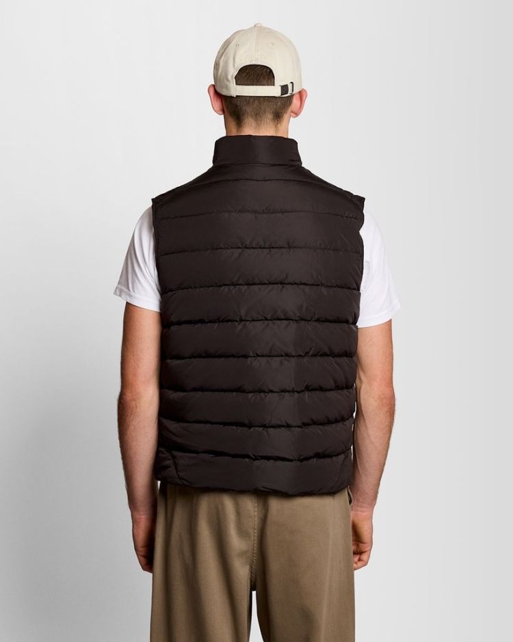 Lyle & Scott Bodywarmer Zwart heren (QUILTED GILET - JK2401V.Z865) - GL Sport (Sluis)