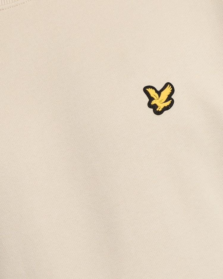 Lyle & Scott Sweater Off-white heren (RELAXED SPORTS 1874 CREWNECK SWEATSHIRT - ML2640SP.W351) - GL Sport (Sluis)