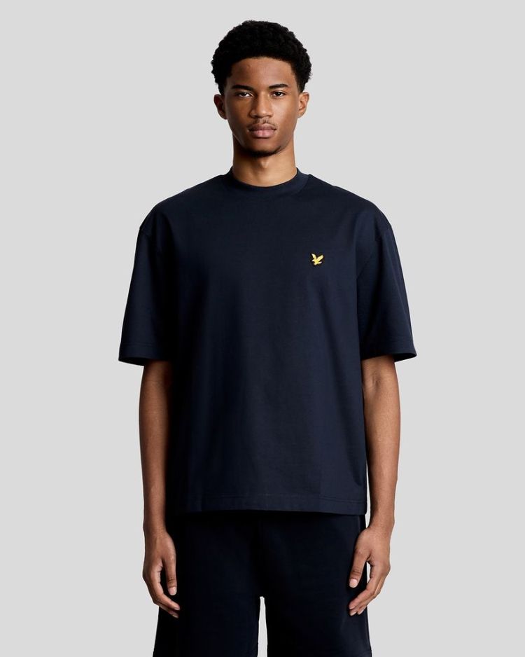 Lyle & Scott T-shirt Blauw heren (RELAXED SPORTS 1874 T-SHIRT - TS2509SP.Z271) - GL Sport (Sluis)