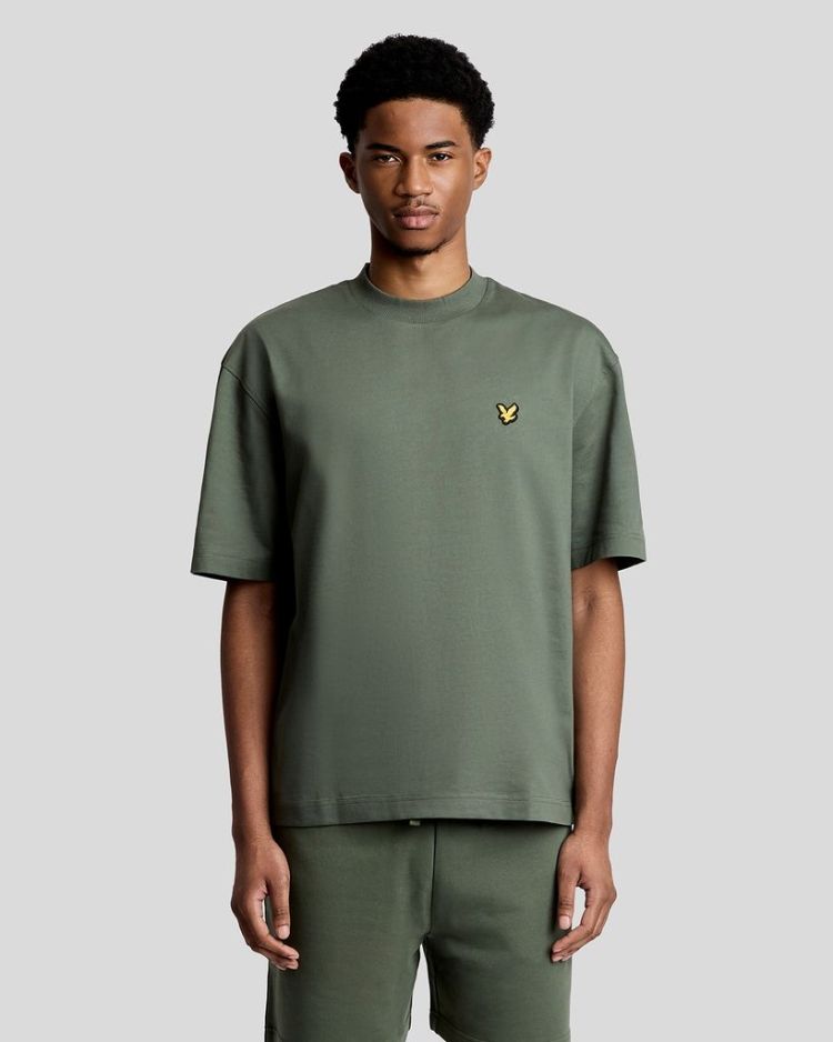 Lyle & Scott T-shirt Groen heren (RELAXED SPORTS 1874 T-SHIRT - TS2509SP.X65) - GL Sport (Sluis)