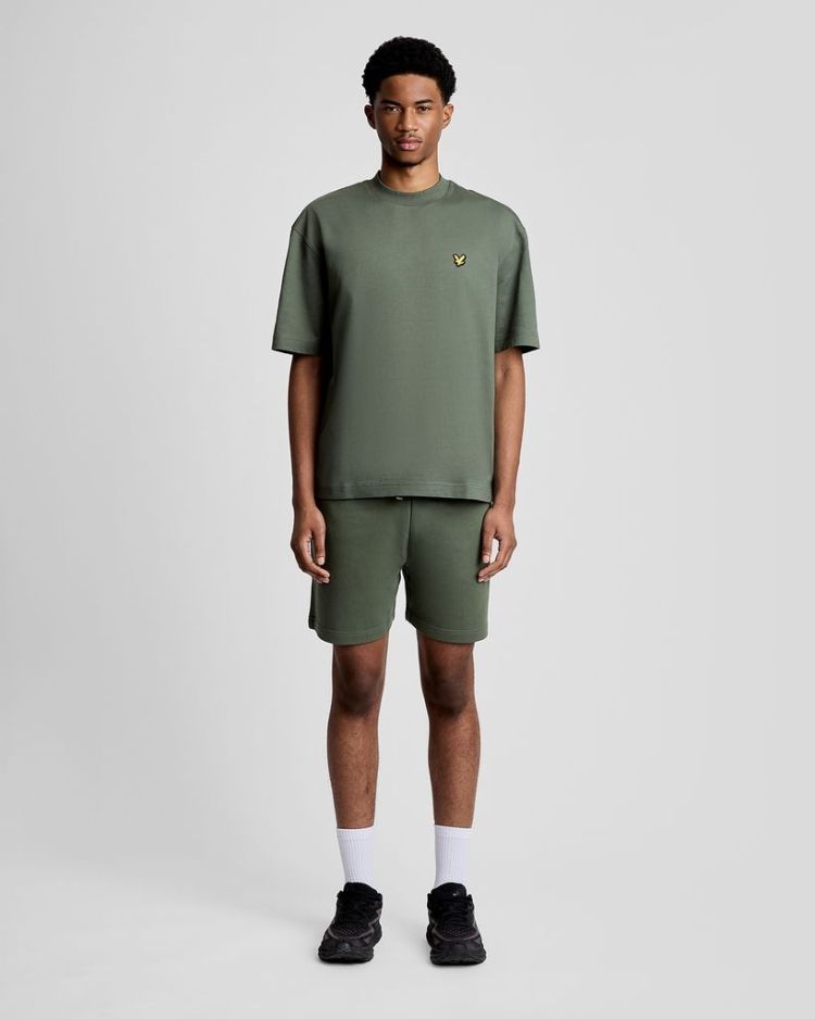 Lyle & Scott T-shirt Groen heren (RELAXED SPORTS 1874 T-SHIRT - TS2509SP.X65) - GL Sport (Sluis)