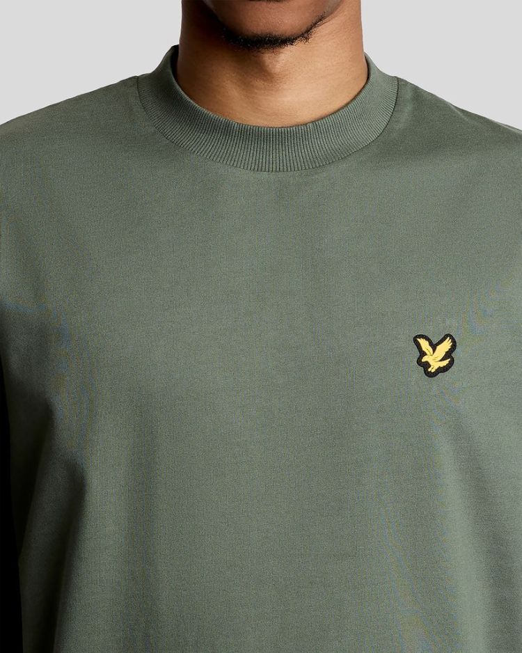 Lyle & Scott T-shirt Groen heren (RELAXED SPORTS 1874 T-SHIRT - TS2509SP.X65) - GL Sport (Sluis)