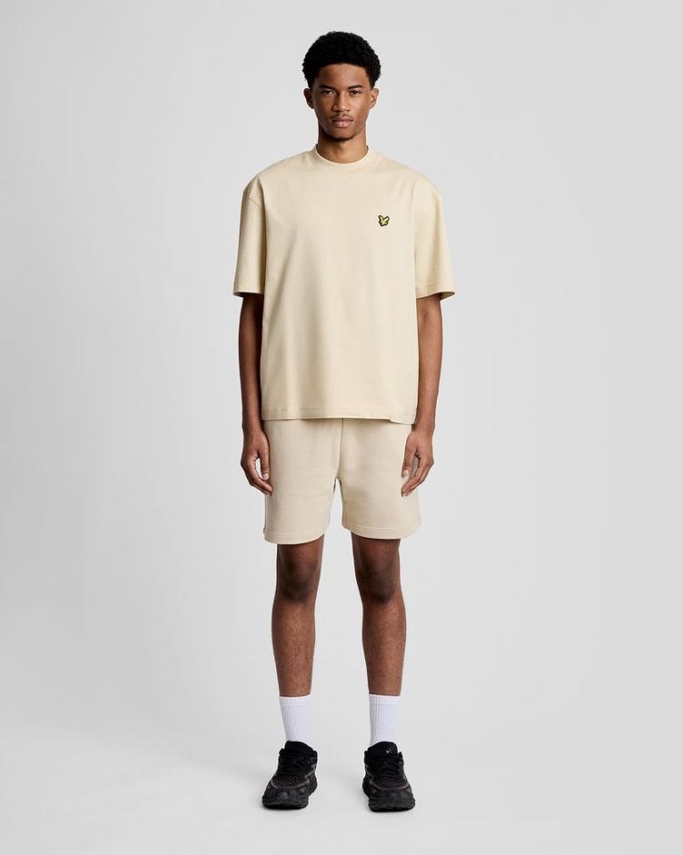 Lyle & Scott T-shirt Off-white heren (RELAXED SPORTS 1874 T-SHIRT - TS2509SP.W351) - GL Sport (Sluis)