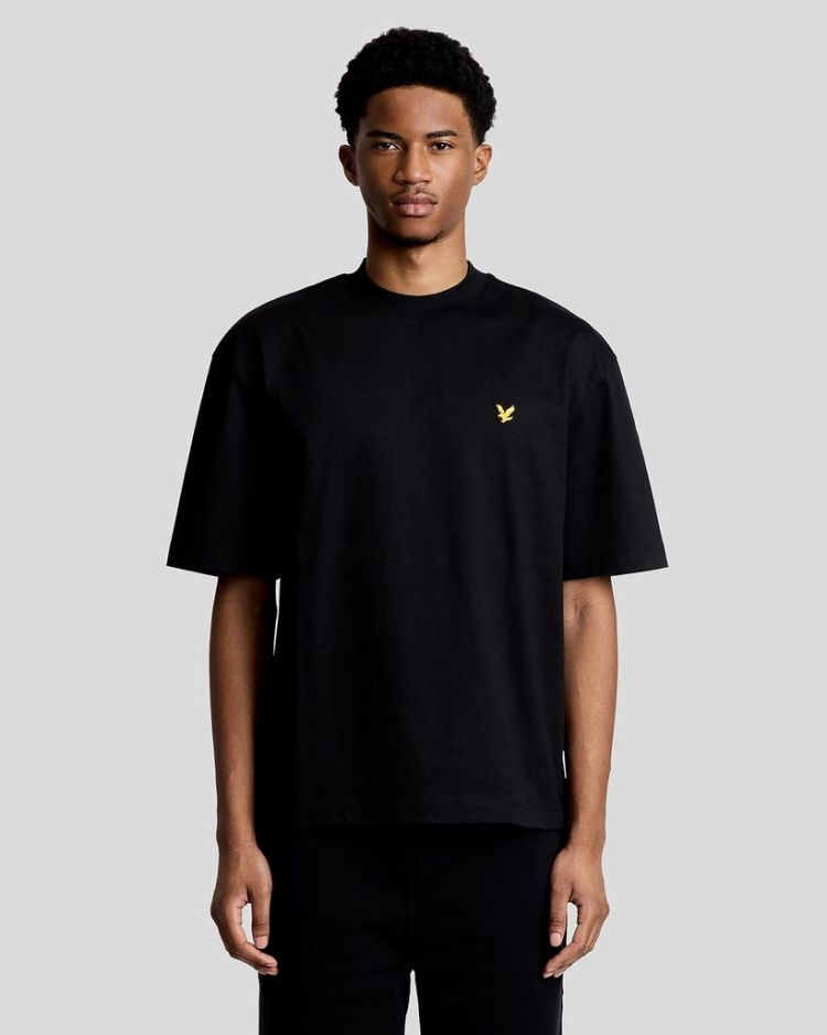 Lyle & Scott T-shirt Zwart heren (RELAXED SPORTS 1874 T-SHIRT - TS2509SP.Z865) - GL Sport (Sluis)