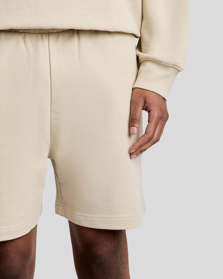 Lyle & Scott Short Beige heren (RELAXED SWEATSHORTS - ML2641SP.W351) - GL Sport (Sluis)