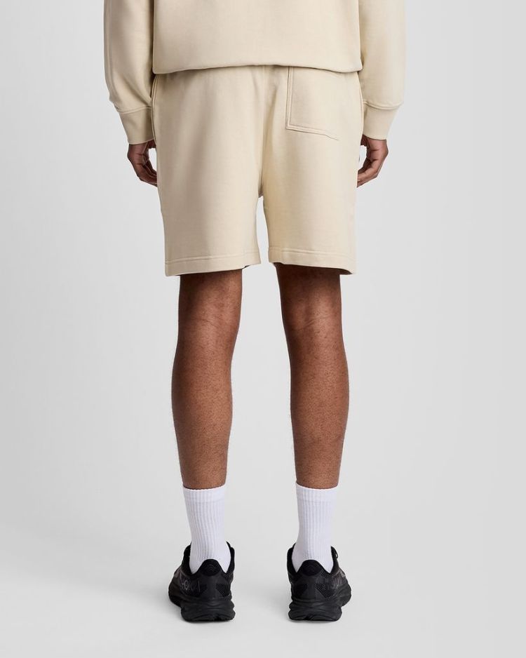 Lyle & Scott Short Beige heren (RELAXED SWEATSHORTS - ML2641SP.W351) - GL Sport (Sluis)