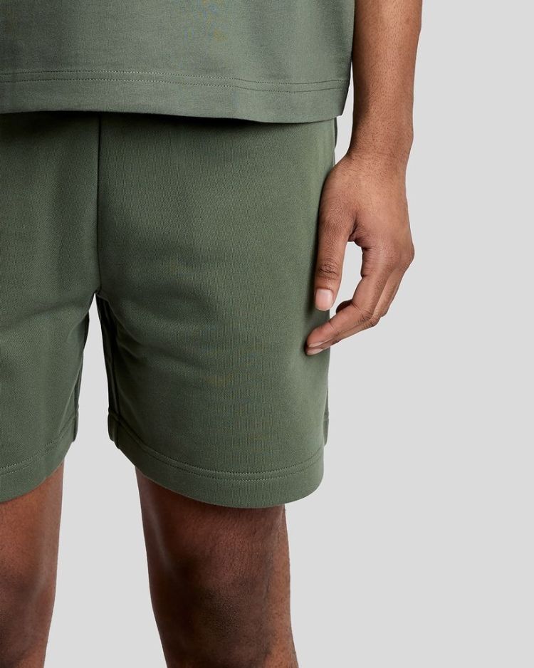 Lyle & Scott Short Groen heren (RELAXED SWEATSHORTS - ML2641SP.X65) - GL Sport (Sluis)