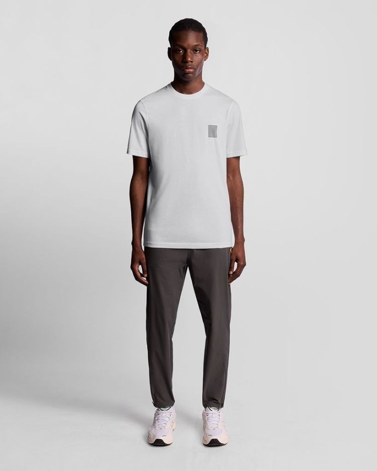 Lyle & Scott T-shirt Wit heren (RUBBERISED LOGO GRAPHIC T-SHIRT - TS2389SP.626) - GL Sport (Sluis)