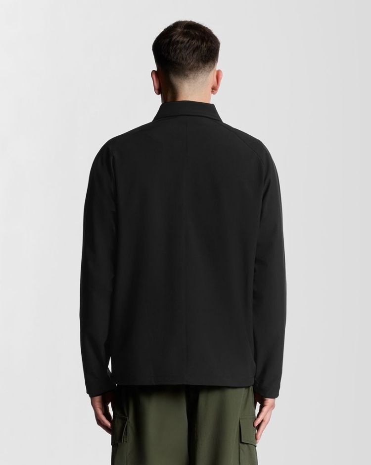 Lyle & Scott Jas Zwart heren (SOFTSHELL WORK JACKET - JK2300V.Z865) - GL Sport (Sluis)