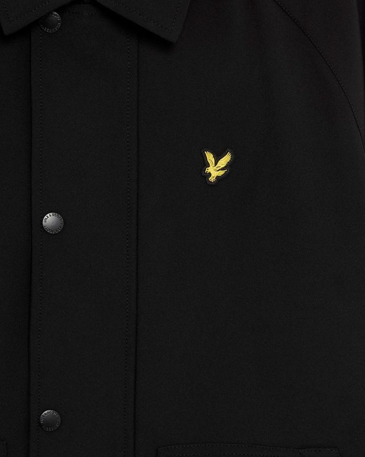 Lyle & Scott Jas Zwart heren (SOFTSHELL WORK JACKET - JK2300V.Z865) - GL Sport (Sluis)